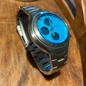 Authentic Fossil men’s stainless steel watch